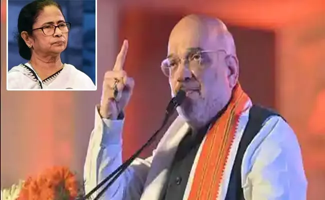 Union Home Minister Amit Shah Wanted BJP To Win In Bengal - Sakshi