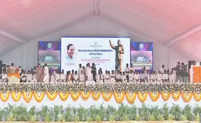 Indian Tallest Ambedkar Statue Inauguration Live Hyderabad Updates - Sakshi