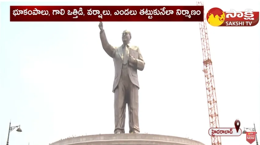 125 Feet Ambedkar Bronze Statue In Hyderabad