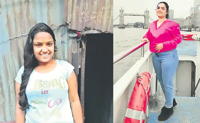 Migrant Labour Daughter Theli Rajeshwari Mumbai Slum to London - Sakshi