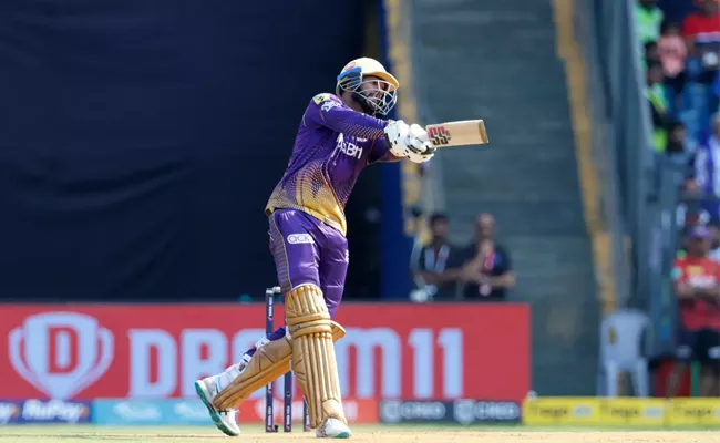 IPL 2023 MI VS KKR: Venkatesh Iyer Smashes 12 Runs In Arjun Tendulkar Second Over - Sakshi