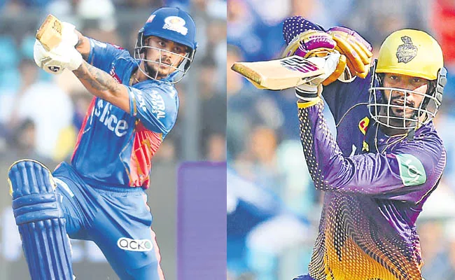 Mumbai Indians beat Kolkata Knight Riders by 5 wickets - Sakshi