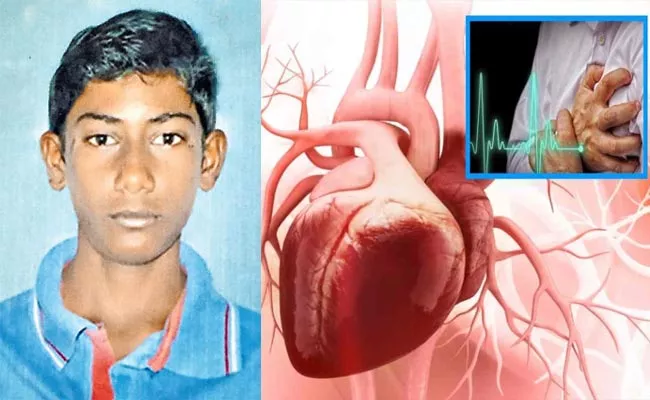 Student Died Of Heart Attack At Piduguralla - Sakshi