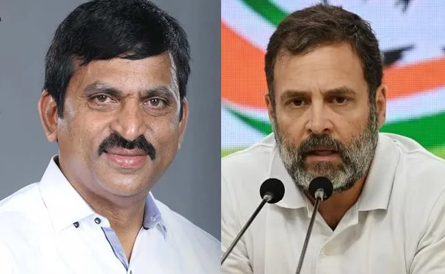 Congress Rahul Gandhi Team Met With Ponguleti Srinivasa Reddy - Sakshi