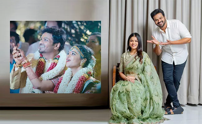 Manchu Manoj Shared His Marriage Video With Mounika Reddy Goes Viral - Sakshi