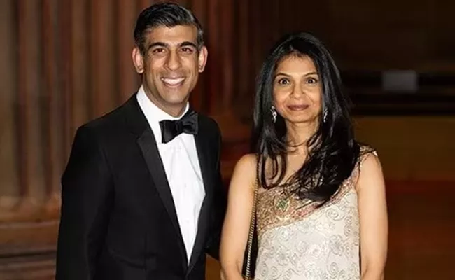 UK PM Rishi Sunak wife Akshata Murty loses Rs 500 crore in one day - Sakshi