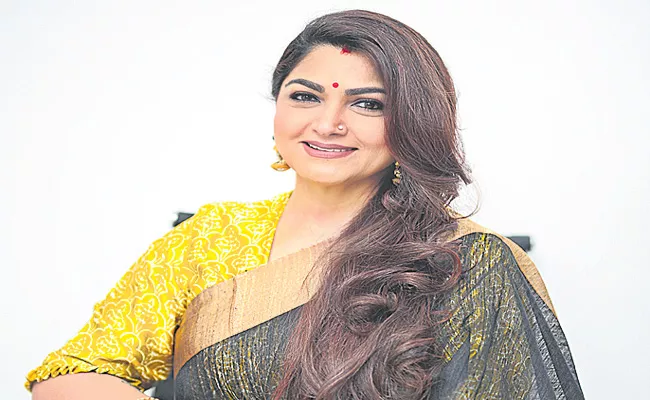 Khushbu Sundar Talks about Rama Banam Movie - Sakshi