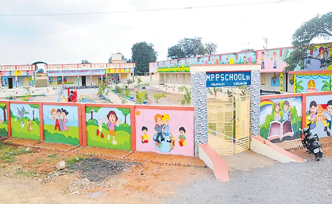 Night watchmen in Andhra Pradesh government schools - Sakshi