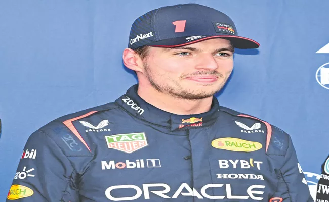 Max Verstappen takes Australian GP pole - Sakshi