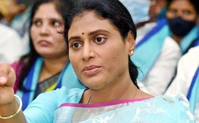 YSRTP Chief Sharmila Letter To Opposition Parties Against KCR Govt - Sakshi