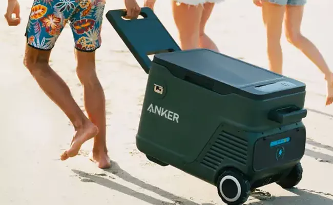 Ankers portable fridge - Sakshi