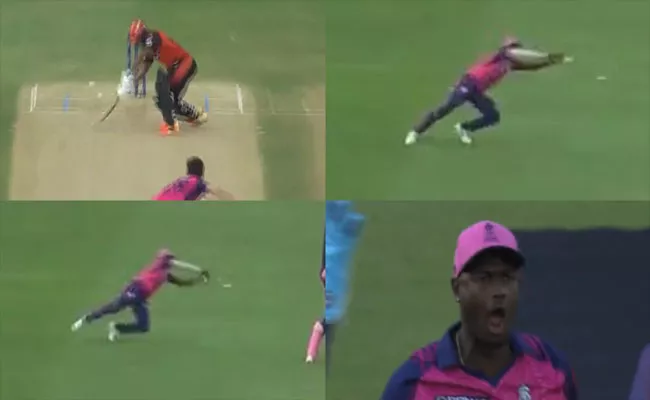 IPL 2023: Stunning Catch-By Jason Holder Vs SRH Match - Sakshi