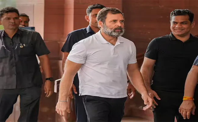 Rahul Gandhi To Challenge Conviction In Gujarat Court Tomorrow - Sakshi