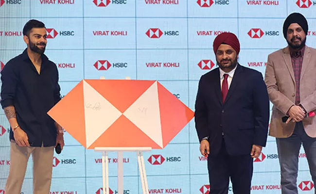 HSBC India signs Virat Kohli as brand influencer - Sakshi