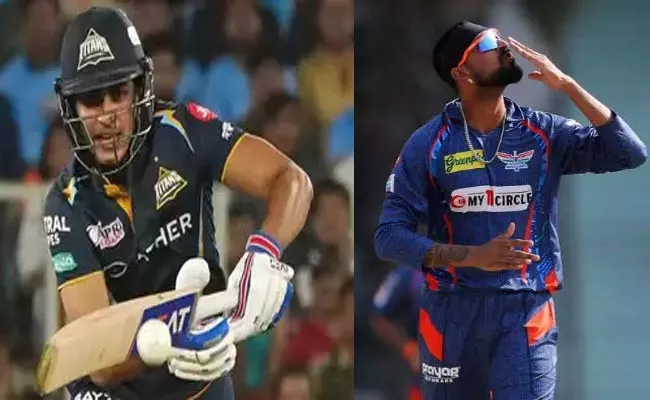 Shubman Gill Duck-Out Krunal Pandya Flying Kiss Celebrations Viral - Sakshi