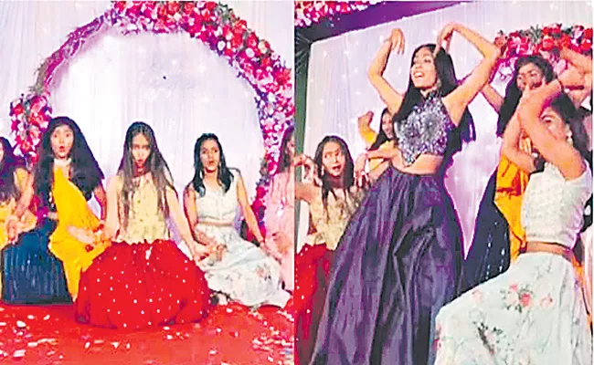 Womens dance to Pallo Latke goes viral - Sakshi