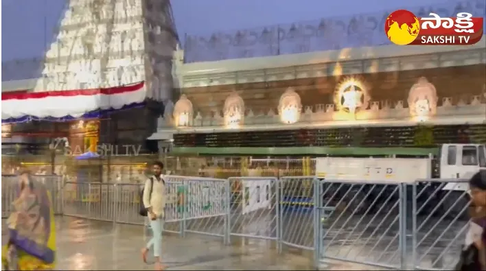 Heavy Rains In Tirumala