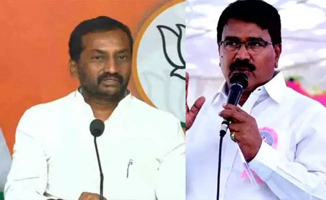 Raghunandan Rao Serious Allegations On Minister Niranjan Reddy - Sakshi