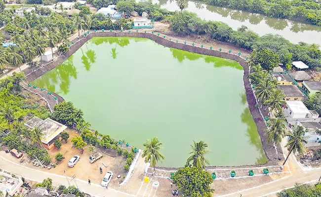 Andhra Pradesh ranks first all over India with highest number of ponds - Sakshi