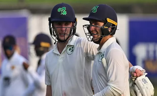 Balbirnie, Stirling And Tucker Take Ireland Past 300 In 2nd Test VS Sri Lanka - Sakshi