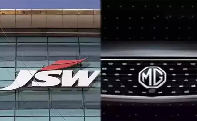 JSW stake in mg motor - Sakshi