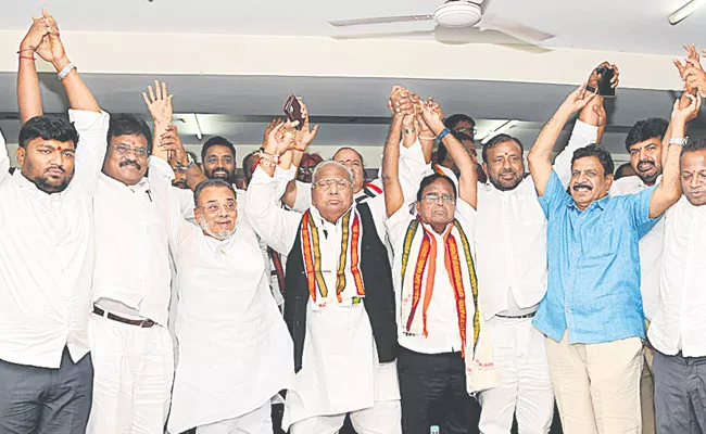 Key meeting of TPCC BC leaders at Gandhi Bhavan - Sakshi