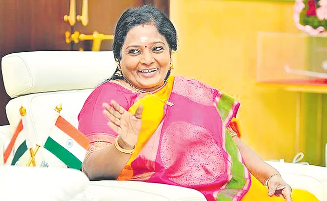 Tamilisai Soundararajan Quota for minorities municipalities unconstitutional - Sakshi