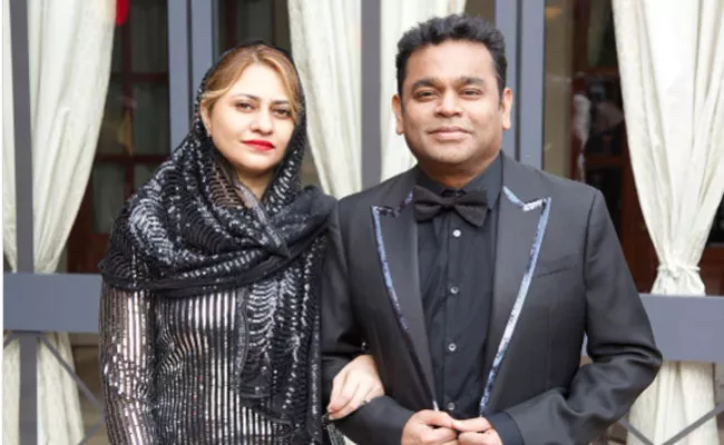 A R Rahman asks wife Saira Banu to speak in Tamil gets slammed by netizens - Sakshi