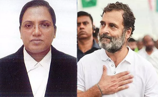 Justice Geeta Gopi Withdrew From Rahul Gandhi Case - Sakshi