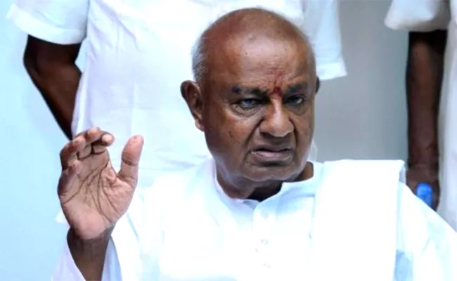 karnataka assembly election 2023: HD Deve Gowda to campaign for JDS - Sakshi