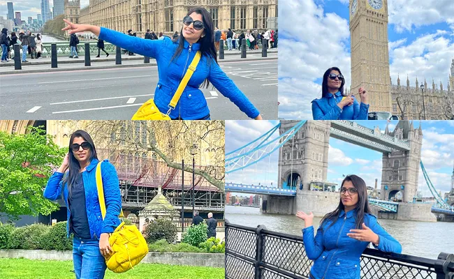 Anchor syamala visited London photos - Sakshi