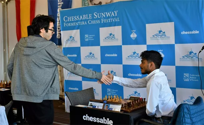 Karthik Venkataraman Stands Runner Up In Sunway Formentera Chess Tourney - Sakshi