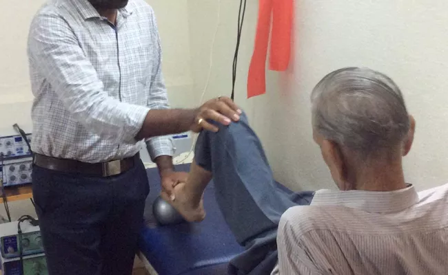 AP Govt Runs Seven Physiotherapy Centers For The Elderly - Sakshi