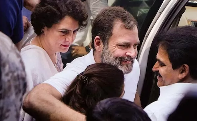 Rahul Gandhi In Surat To Challenge His Conviction In Defamation Case - Sakshi