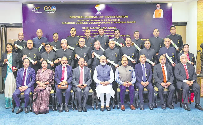 Diamond jubilee celebrations of CBI: PM Narendra Modi calls for action against corruption - Sakshi