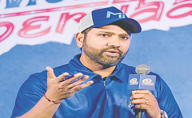 No discussion of Jasprit bumrah Says Rohit Sharma - Sakshi