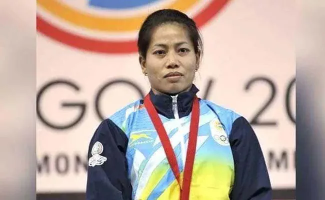 CWG Champion Weightlifter Sanjita Chanu Handed 4 Year Ban By NADA - Sakshi