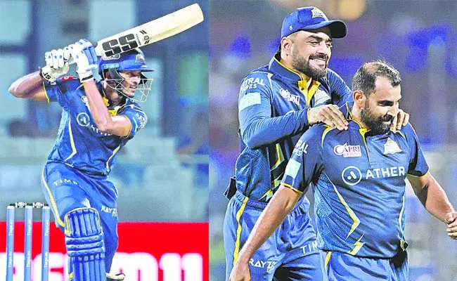 Gujarat Titans defeated Delhi Capitals by six wickets  - Sakshi