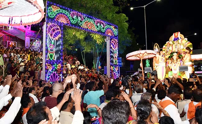 Vontimitta Brahmotsavalu 2023:  Vontimitta Sitarama Kalyanam Updates - Sakshi