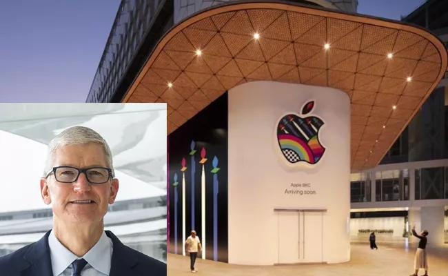 apple ceo tim cook expected to visit india for launch of first store - Sakshi