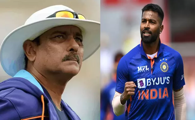 Ravi Shastri Names Hardik Pandya-Team India-New Captain-2024-T20 WC - Sakshi