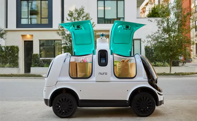 Autonomous delivery startup Nuro lays off 340 people - Sakshi