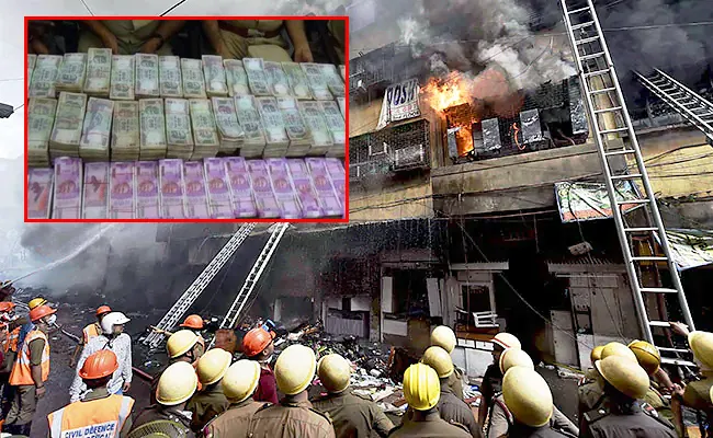 Regimental Bazar Fire Accident Twist Rs 1-Crore Cash Recovered - Sakshi