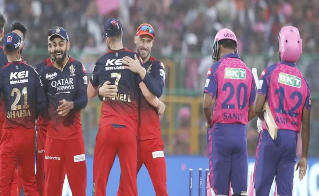 IPL 2023: RR All Out For 59 Third Lowest Score in IPL History RCB Playoff Boosting - Sakshi