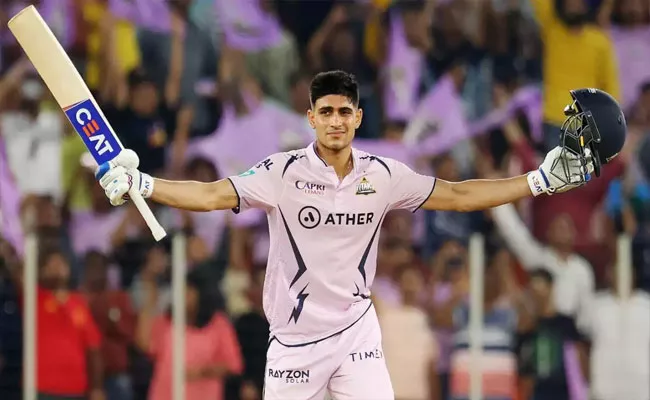 Shubman Gill Says Happy About Hints Hit-Sixer-Abhishek Sharma Bowling - Sakshi