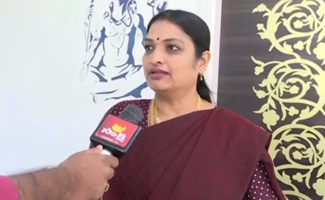 Minister Usha Sri Charan Takes On Chandrababu Naidu - Sakshi