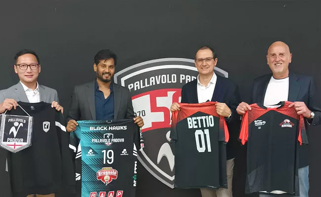 Press Release - Hyderabad Black Hawks Soar High in Strategic Partnership with Italy - Sakshi