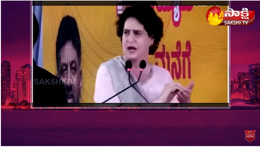 Priyanka Gandhi Counters On PM Modi In Karnataka Assembly Elections