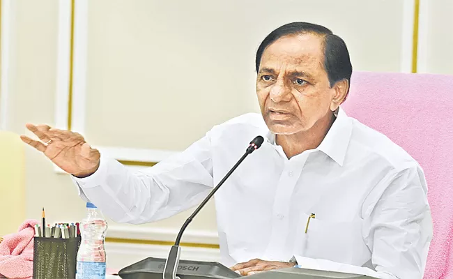 CM KCR first review of Palamuru-Ranga Reddy project in new secretariat - Sakshi