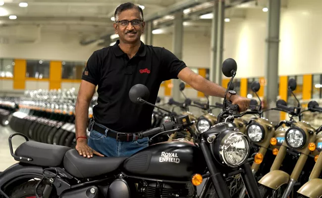 royal enfield uniquely differentiated electric bikes ceo govindarajan sakshi - Sakshi